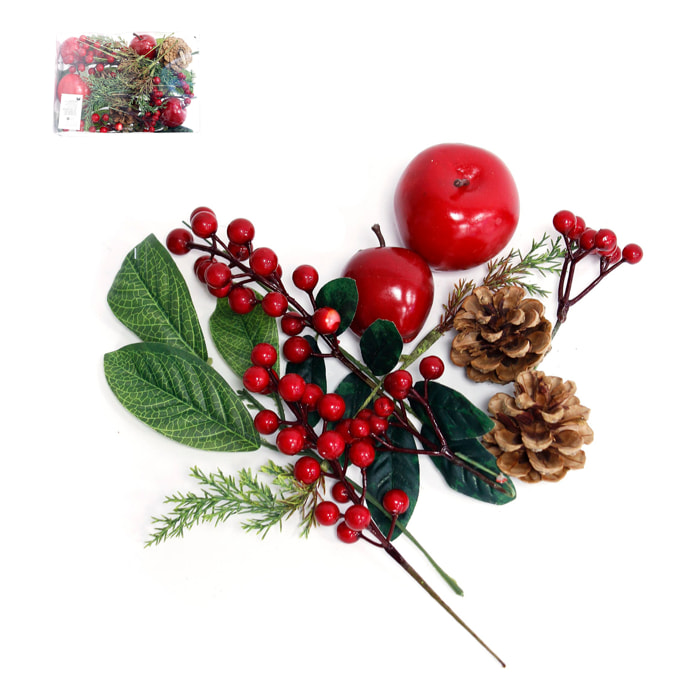 DECORACIÓN DE RATÁN NAVIDAD (36)