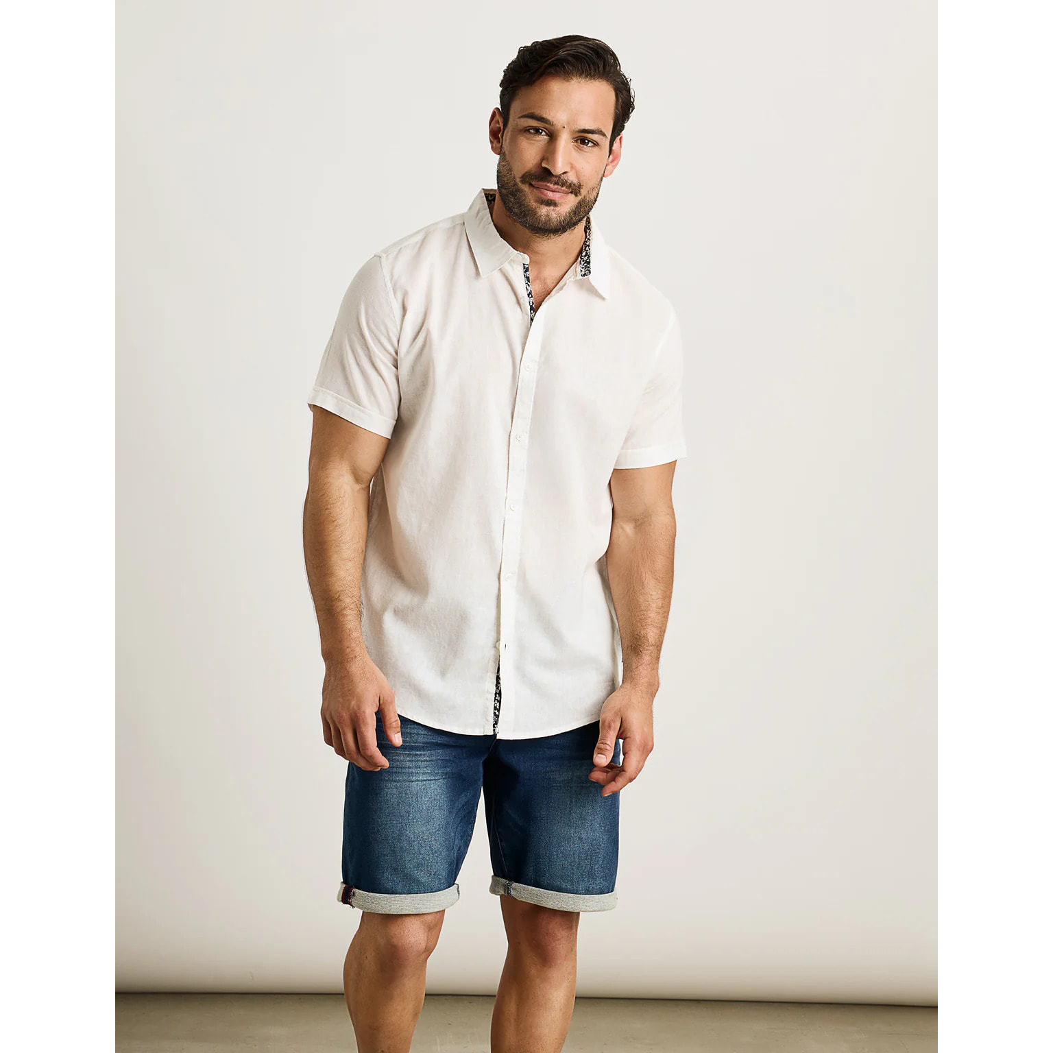 Camisa Manga Corta Blanco - Elan