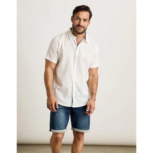 Camisa Manga Corta Blanco - Elan