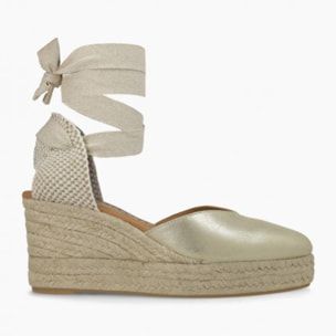 ALPARGATAS DORADAS FINARI