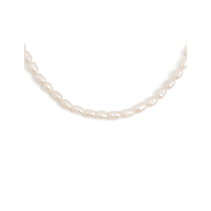 Collana Pompeya  in Acciaio Placcato Oro