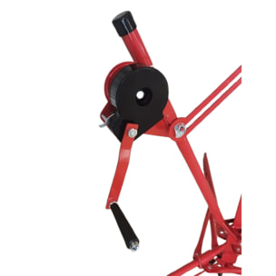 Sollevatore Pannelli Alzalastre Cartongesso Professionale Certificato CE Portata Di 68 Kg Pieghevole Regolabile In Altezza 140 - 350 cm Alzapannelli