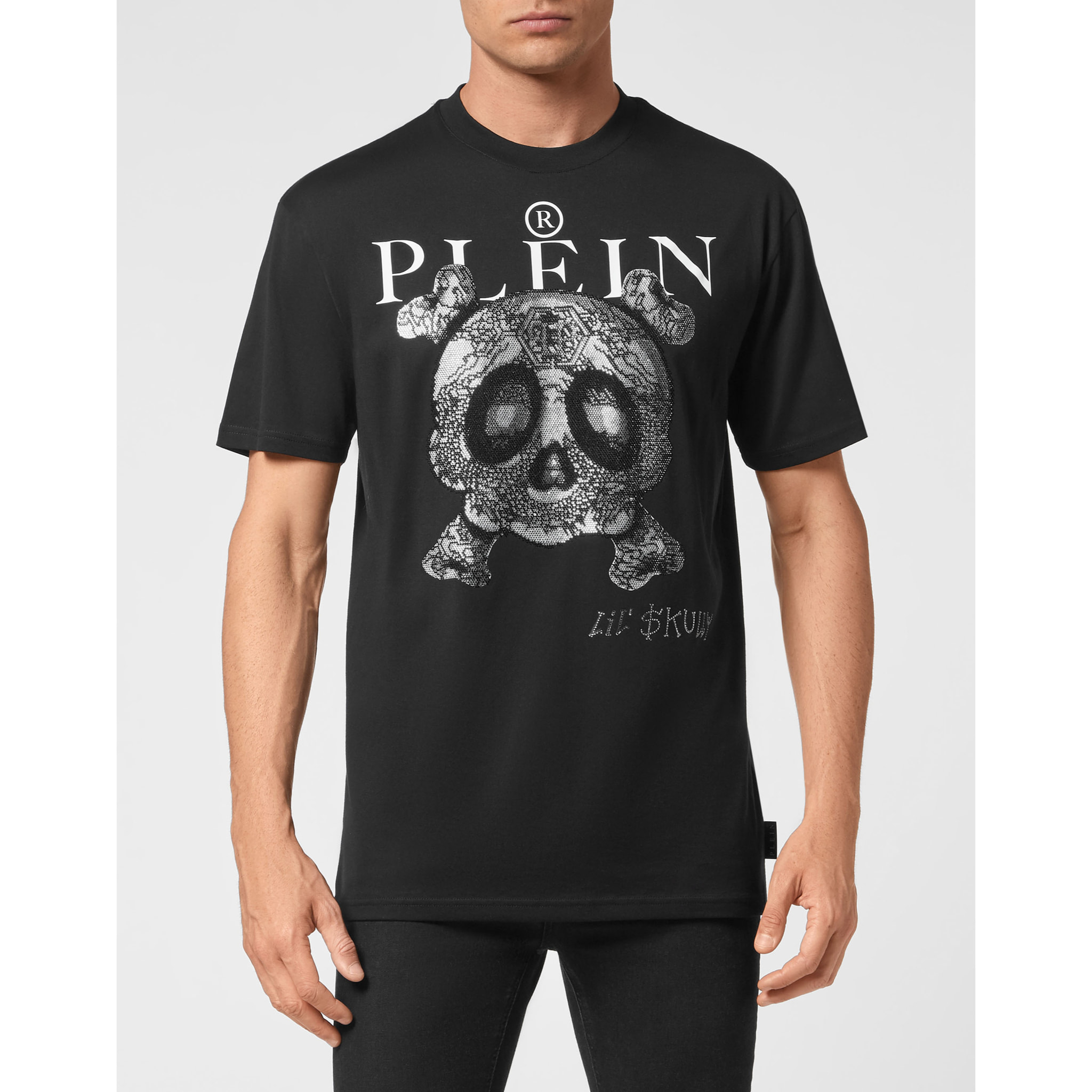 PHILIPP PLEIN T-Shirt Round Neck LIL’ MONSTERS GANG