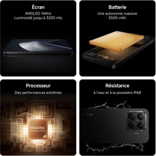 Smartphone XIAOMI 15T Pro concu avec Leica 512Go Mocha