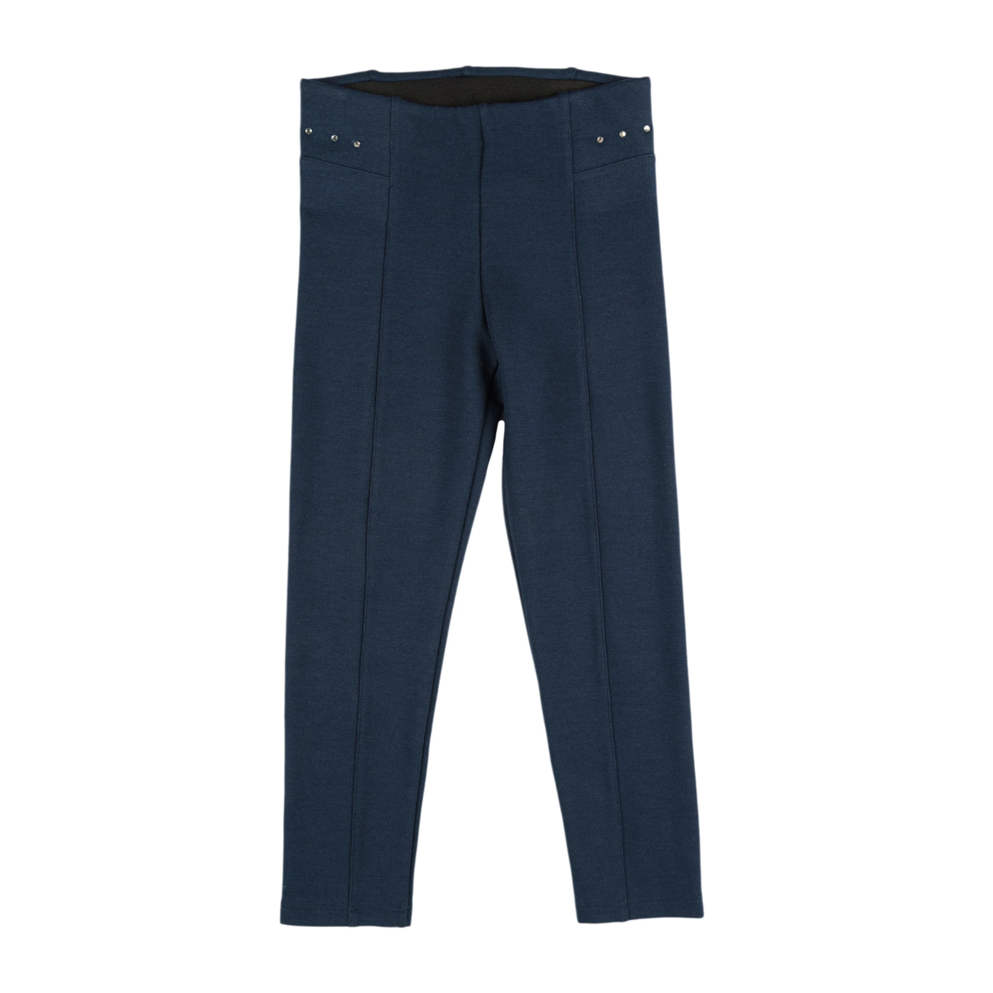 Pantaloni Da Bambina In Stile Navy