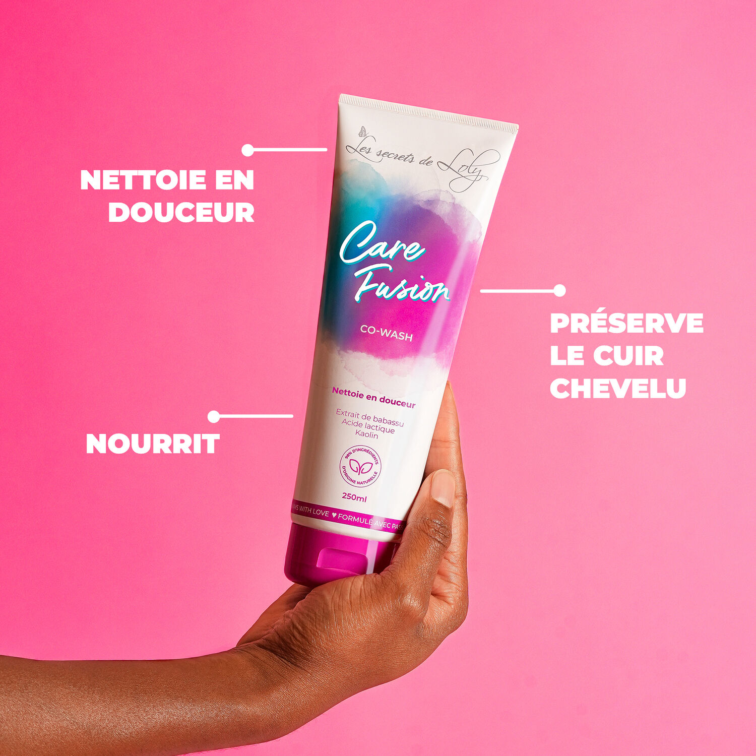 Care Fusion - Shampooing-Crème Co-Wash 250ml