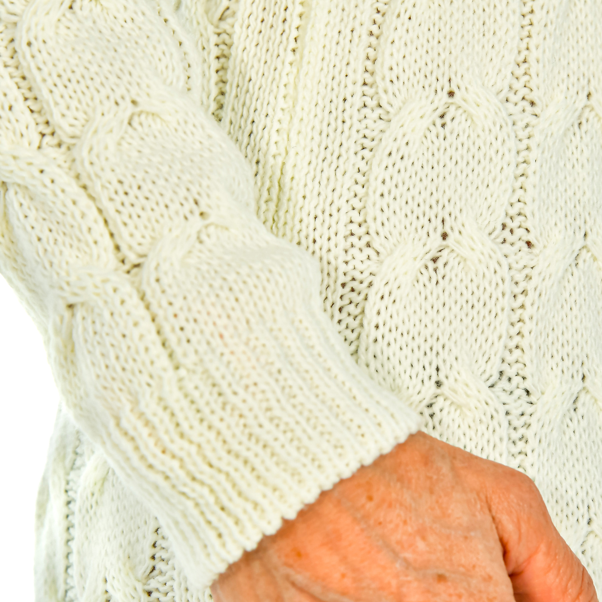 Abito in maglia taglia unica. Fatto in Italia.