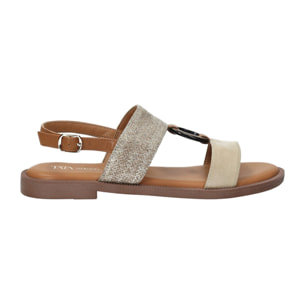 Sandali Donna Tata Italia Beige