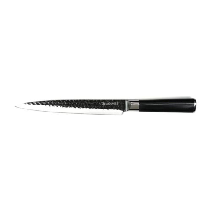 Couteau à trancher noir 34cm avec étui - "Sen"