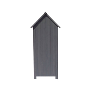 Armoire de jardin "Cabanon" - 77 x 54.5 x 179 cm - Anthracite