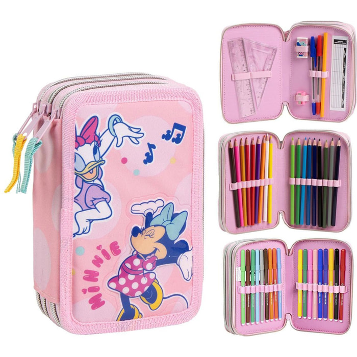 Plumier Con Accesorios Giotto Minnie