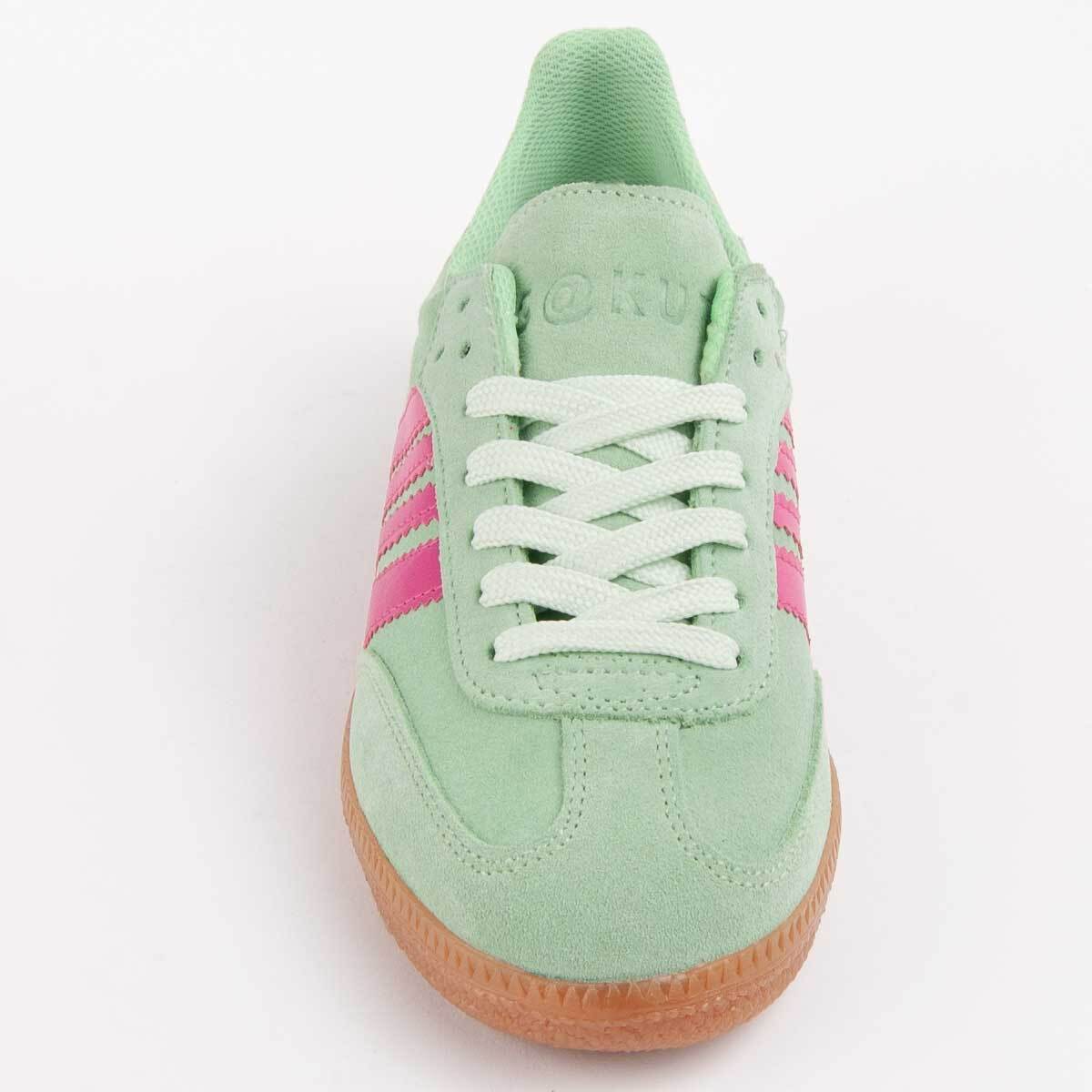 Sneaker De Piel - Verde