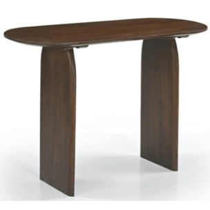 Console Isana marron 110x45cm