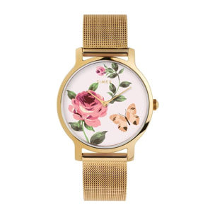 Orologio Timex FULL BLOOM Acciaio Gold