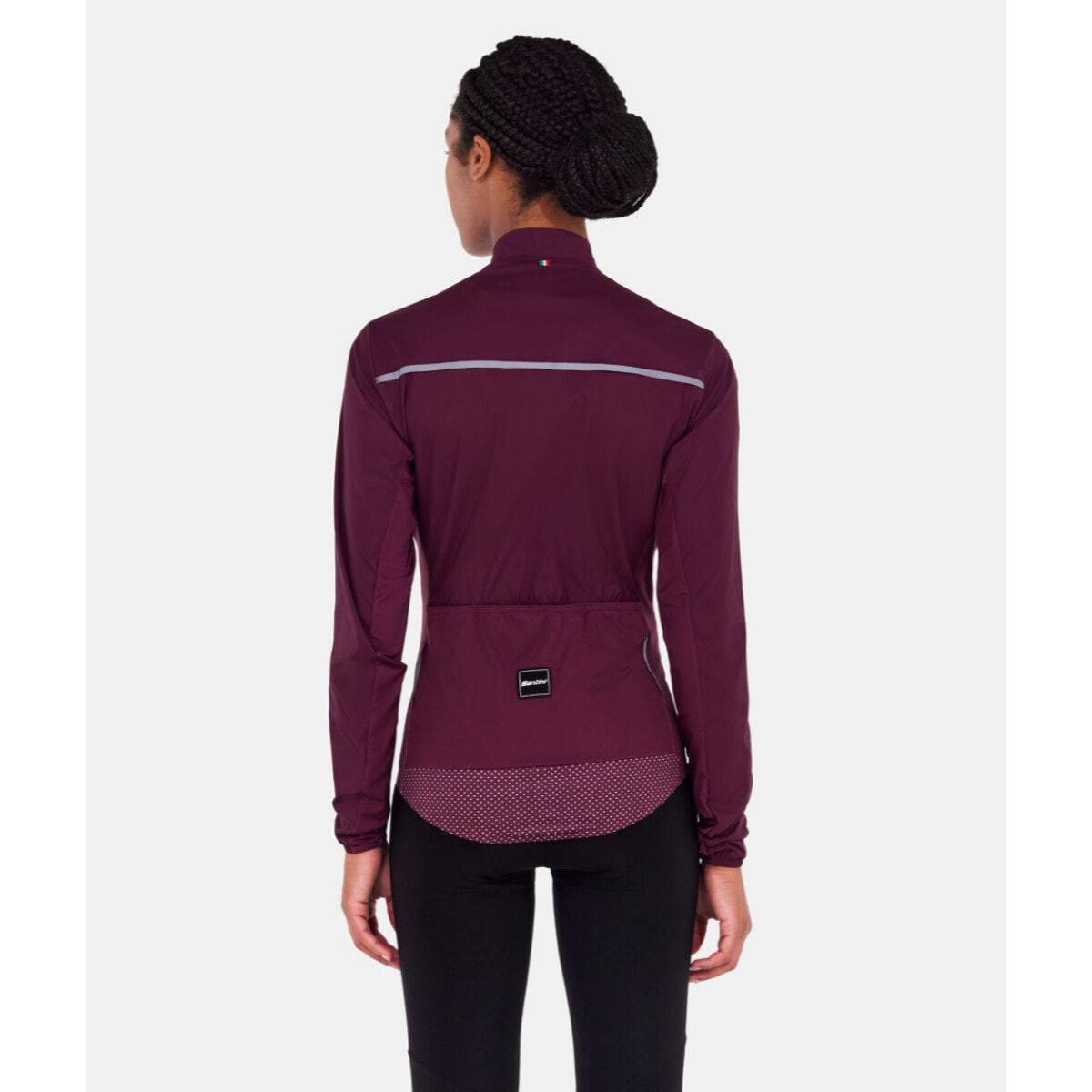 Ready To Ride - Chaqueta Antiviento - Borgoñona - Unisex