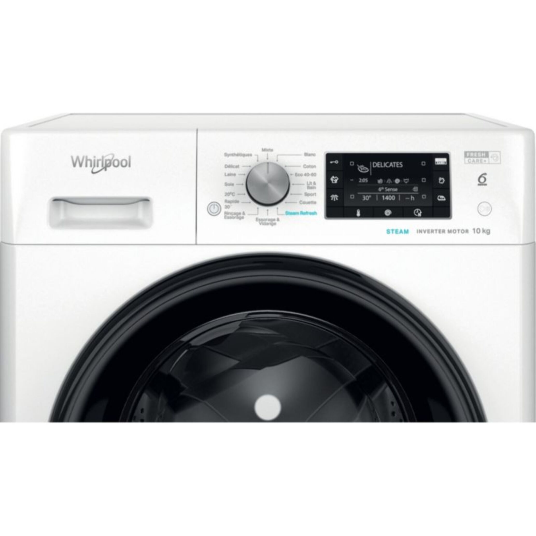 Lave linge hublot WHIRLPOOL FFDB10489BVFR - 10 kg - 1400 tr/min - Classe A - Moteur induction