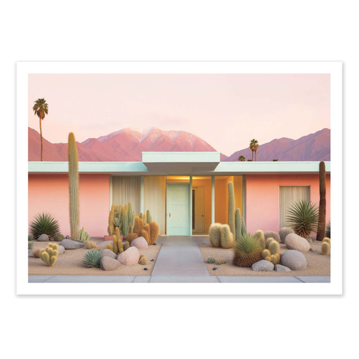 Affiche - Palm Springs Moods - Philippe Hugonnard