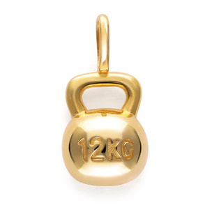 Charm Kettlebell Baño Oro