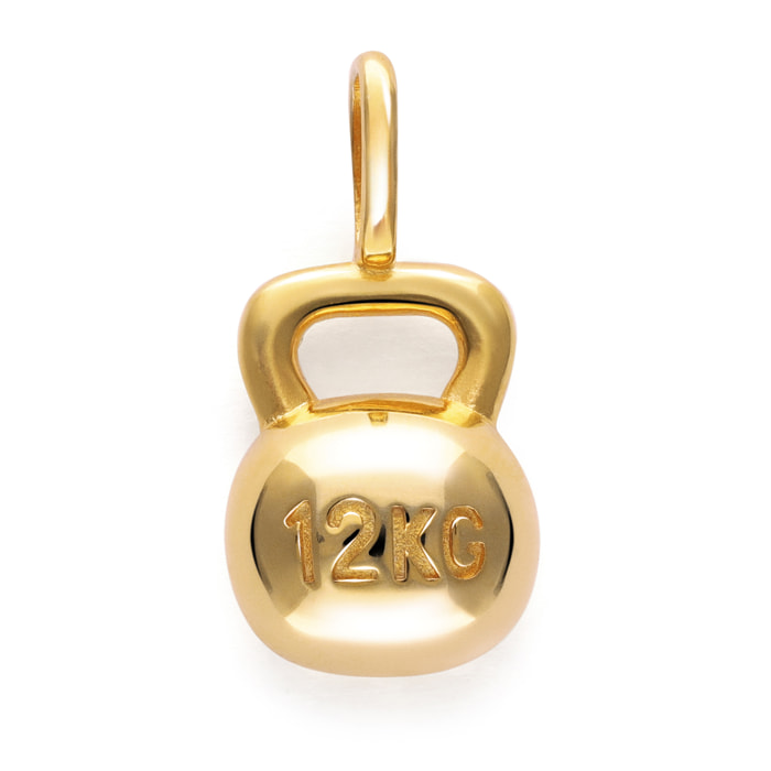 Charm Kettlebell Baño Oro