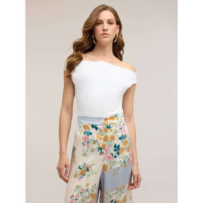 Motivi - Top off-shoulders - Bianco