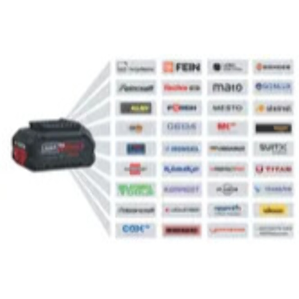 Perforateur GBH 18V-26F + GDE 18V-16 2X 18V 5.5AH PROCORE - GAL 1880 L - BOSCH - 061191000G