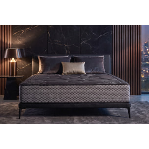Matelas Titanium Black Multizone 26 cm - Moonia