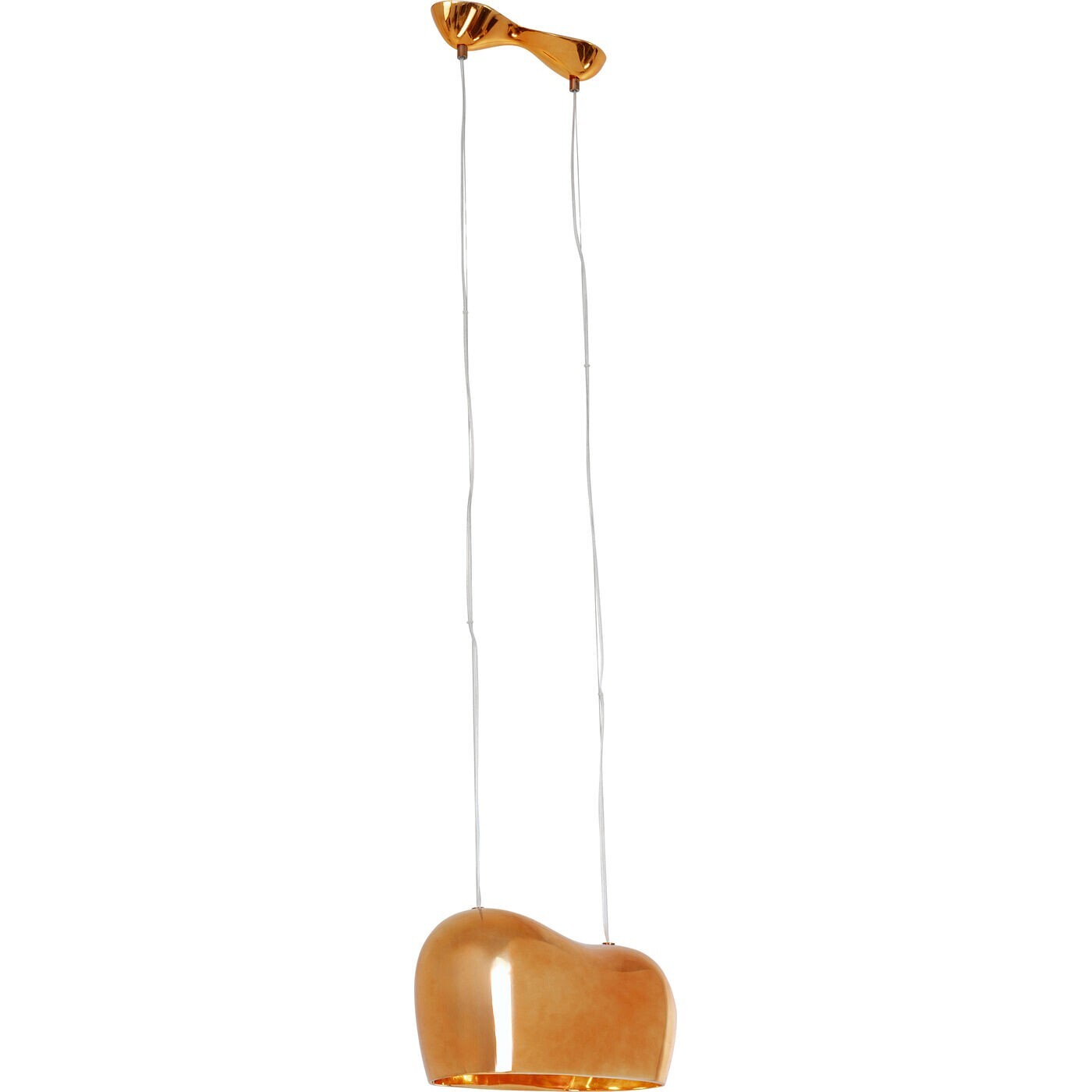 Suspension Cloud Beam Double 50cm cuivre Kare Design