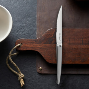 Jet Satin - Bloc bois d'acacia 6 couteaux steak