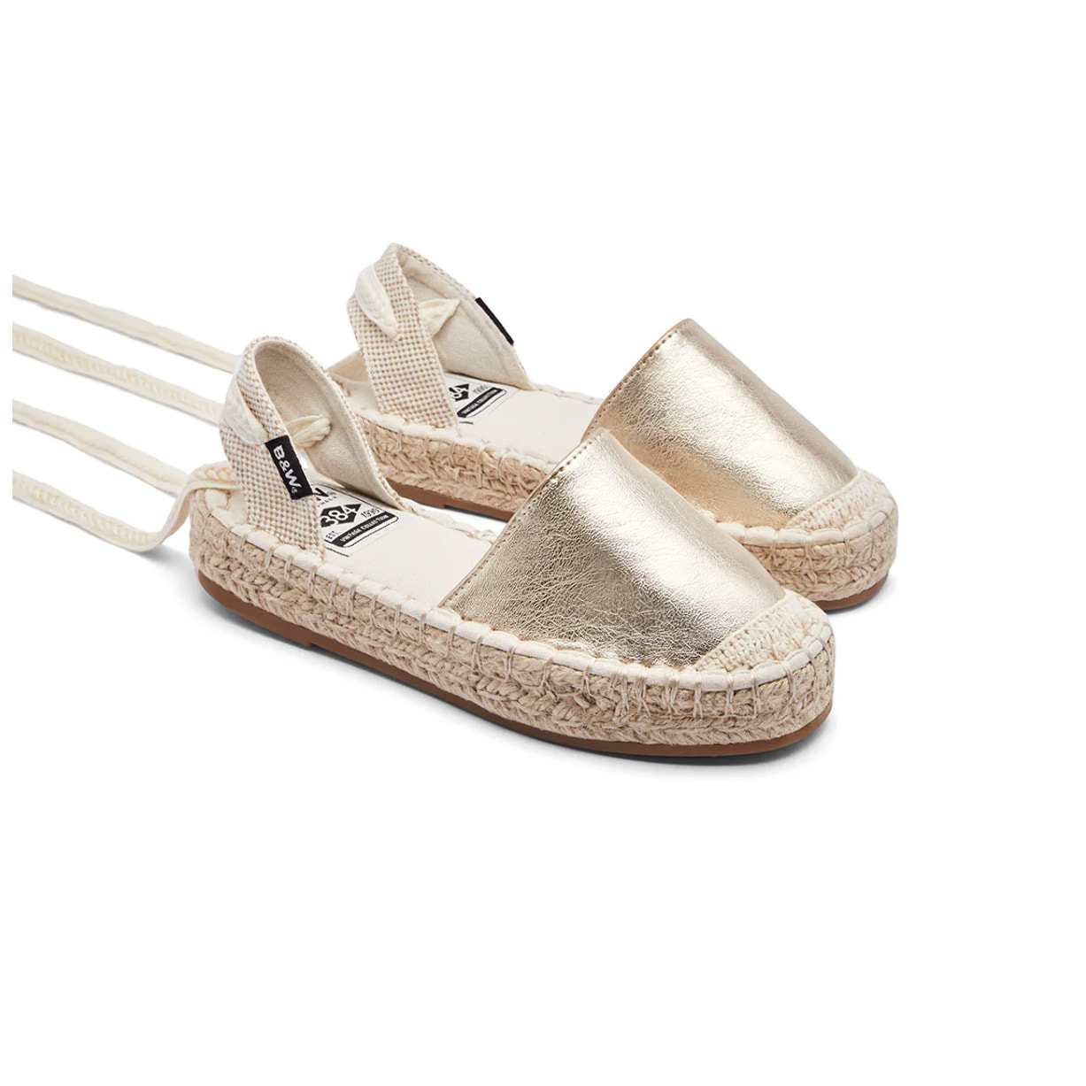 Alpargatas con Detalles en Dorado