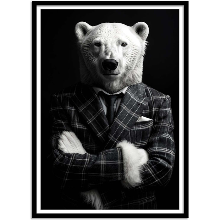 Affiche - Polar Bear Wild Suits - Philippe Hugonnard