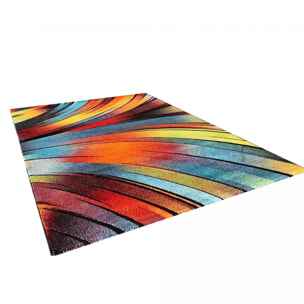 Tapis salon et chambre tissé motif géométrique HOPI