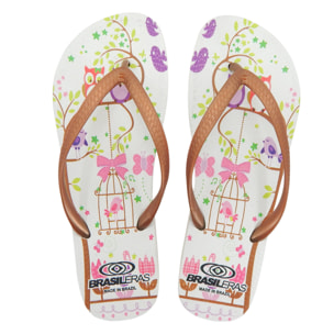 Chanclas de playa ,Printed Owl