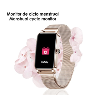 Smartwatch sportivo speciale da donna ZX19. 12 modalità sportive, cardiofrequenzimetro, ossigeno nel sangue e pressione sanguigna.