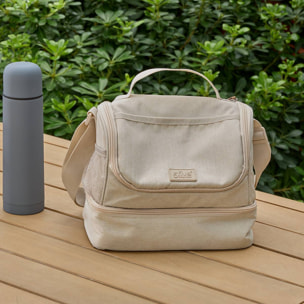 Sac repas isotherme 8,5L beige