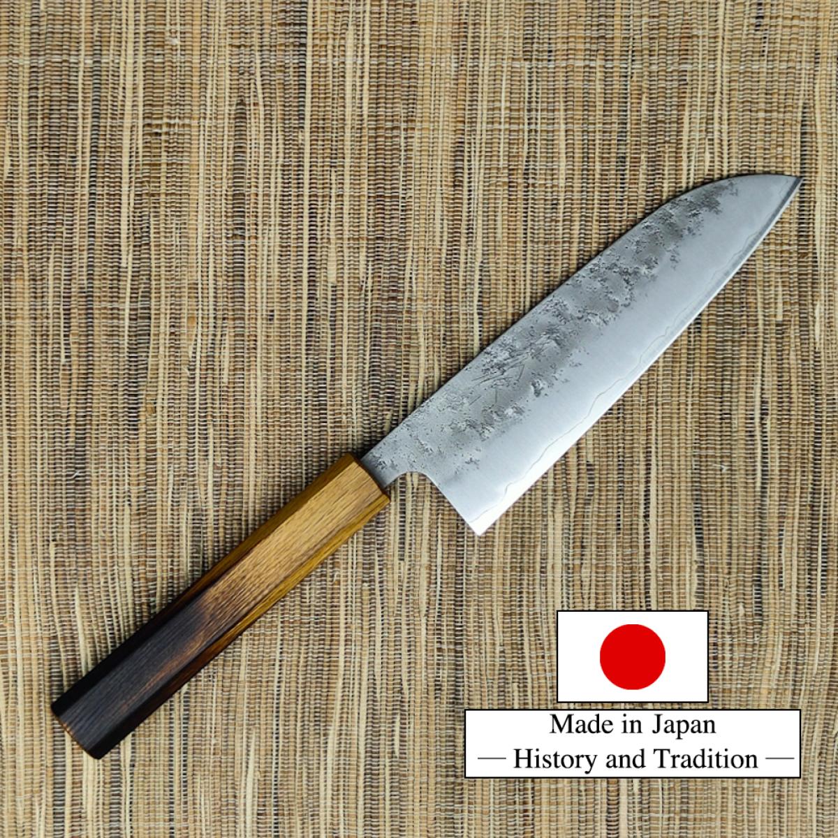 Couteau japonais Santoku 16,5 cm Nashiji Urushi
