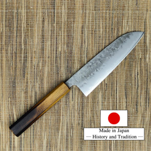 Couteau japonais Santoku 16,5 cm Nashiji Urushi