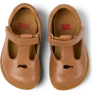 Bailarinas - CAMPER Peu Cami Twins - Beige - Cuero liso