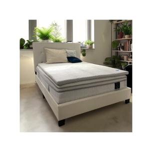 Surmatelas 160 x 200 cm OXYGEL™ Mémoire de Forme - SEAQUAT