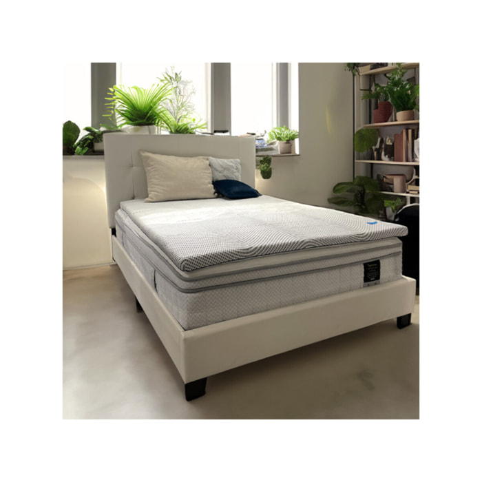 Surmatelas 160 x 200 cm OXYGEL™ Mémoire de Forme - SEAQUAT