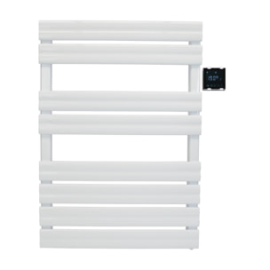 Sèche-serviettes blanc commande sans fil 500W