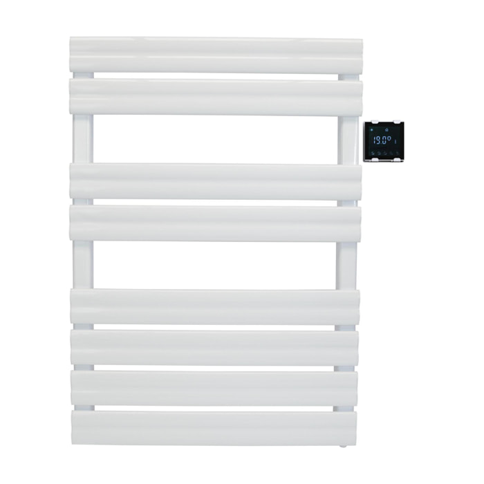 Sèche-serviettes blanc commande sans fil 500W