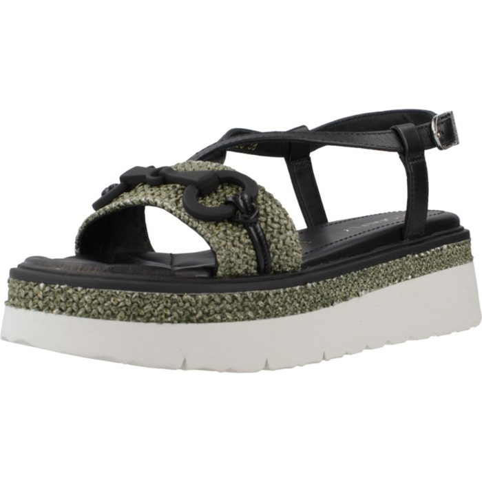 Sandalias Mujer de la marca STONEFLY  modelo SOLES 4 NAPPA LTH/RAFFIA Black