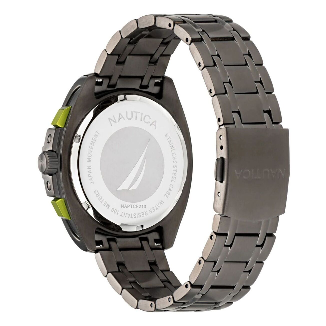 Reloj Nautica NAPTCF210 Hombre Analogico Cuarzo con Correa de Acero inoxidable