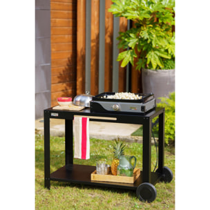 TABLE DESSERTE 110 XL NOIRE - LE MARQUIER