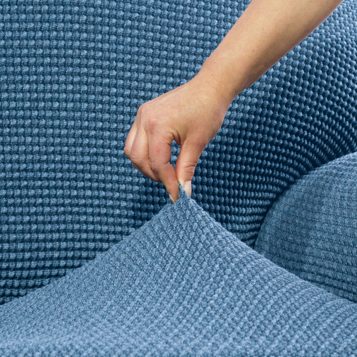 Funda Elástica para silla con RESPALDO pack2 unidades modelo HELENA