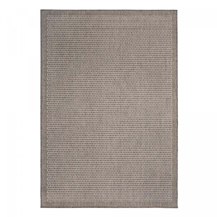 Tapis salon et chambre tissé motif faux uni GECI