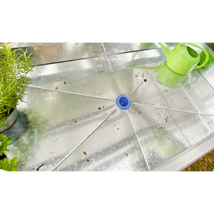 STRETTO - Mini-serre de jardin en acier galvanisé