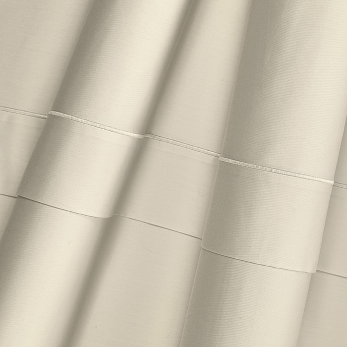 Trapuntino estivo trapuntato beige in raso 100% cotone imbottitura poliestere