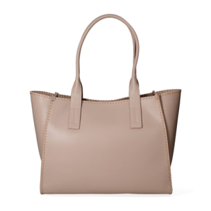 Borsa a spalla da donna 100% recycled leather 100% recycled leather 40x28x12 cm