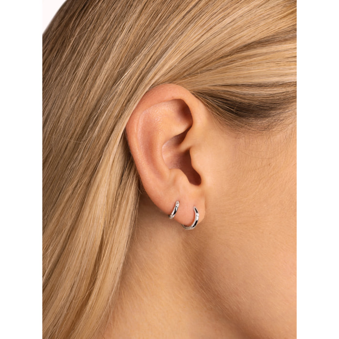 Orecchino Singolo Klein Spark M in Argento